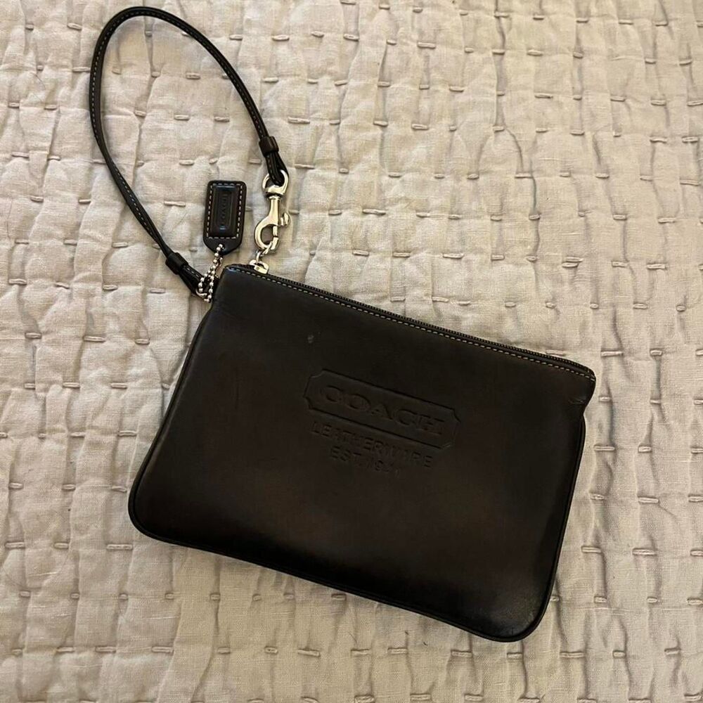 Coach Women's Black and Brown Bag